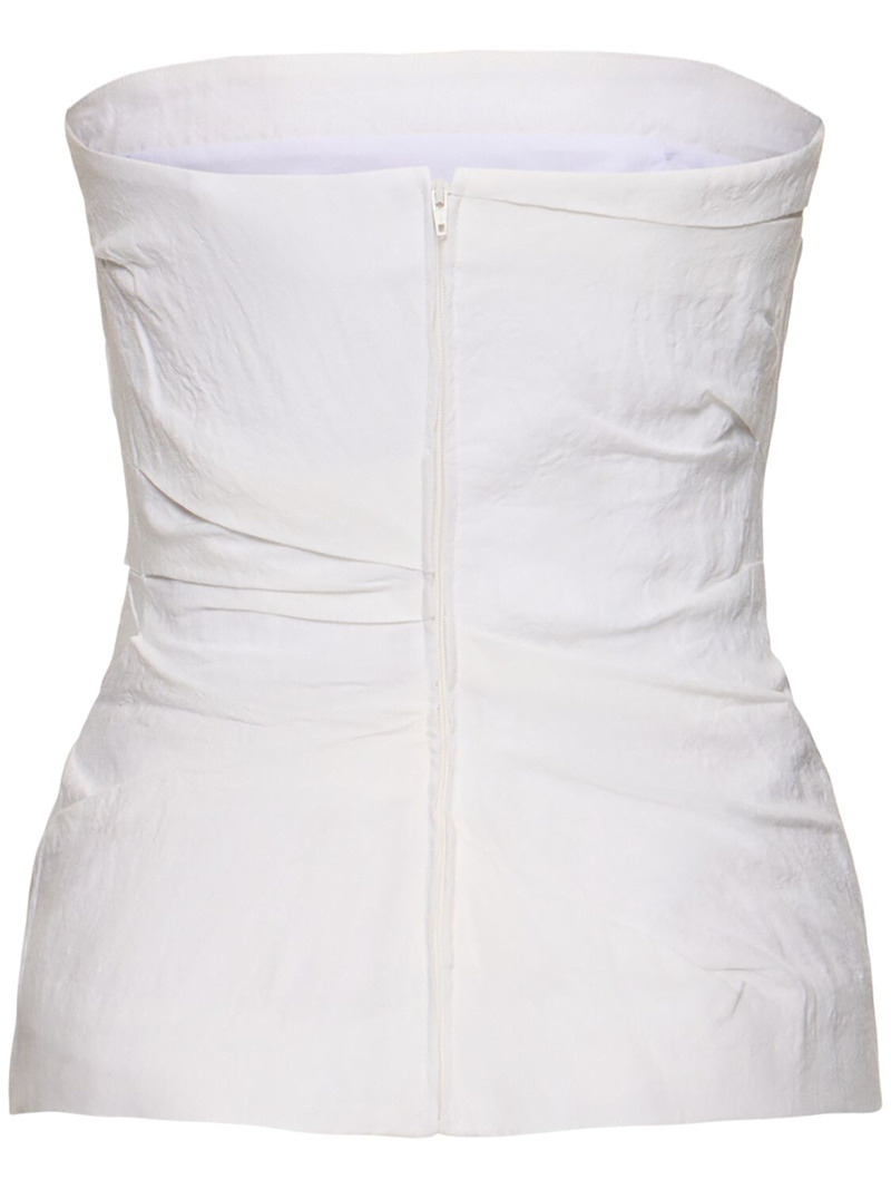 Izel linen bandeau top - 4