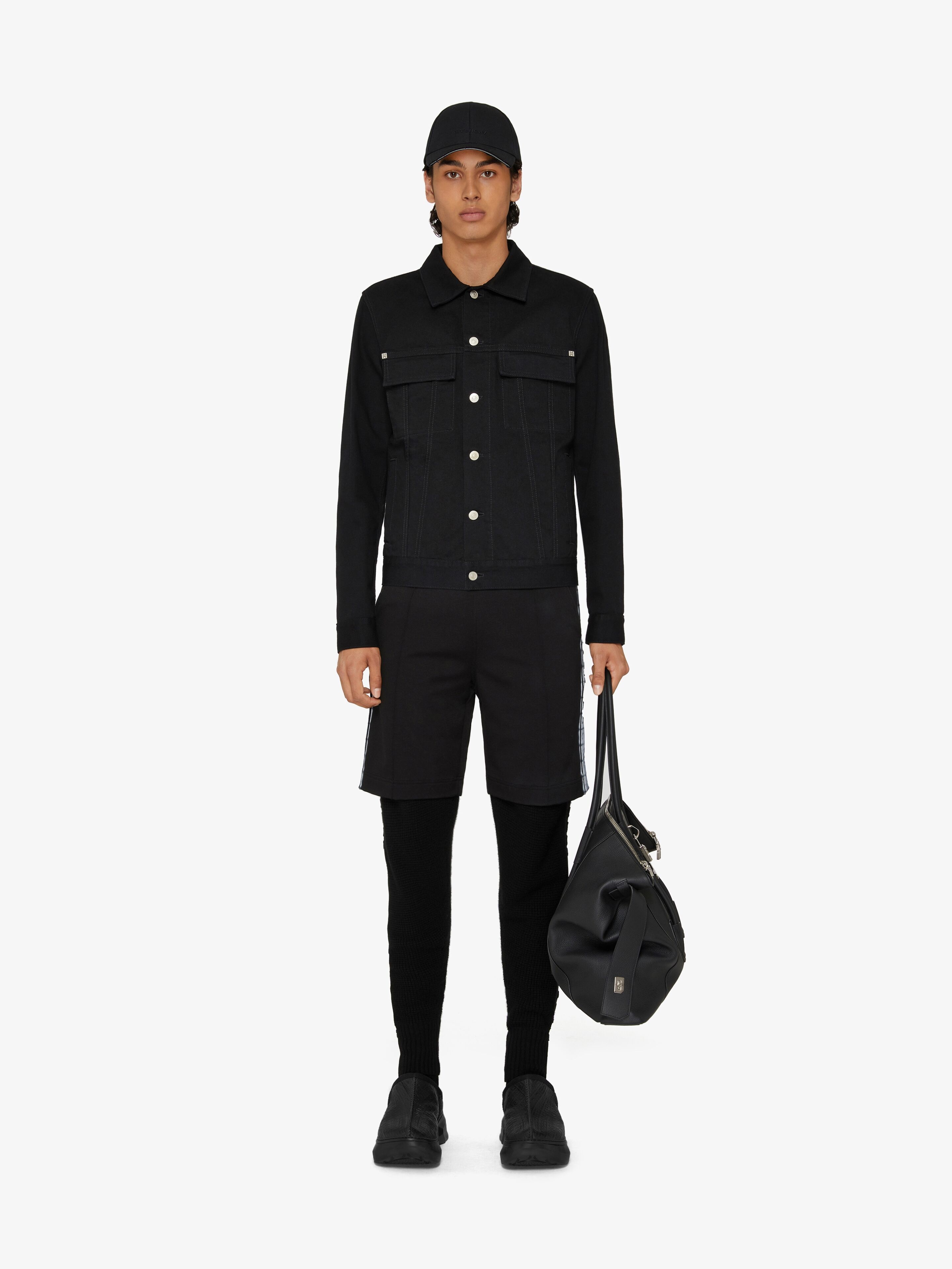 GIVENCHY BERMUDA WITH TAG EFFECT 4G WEBBING - 2