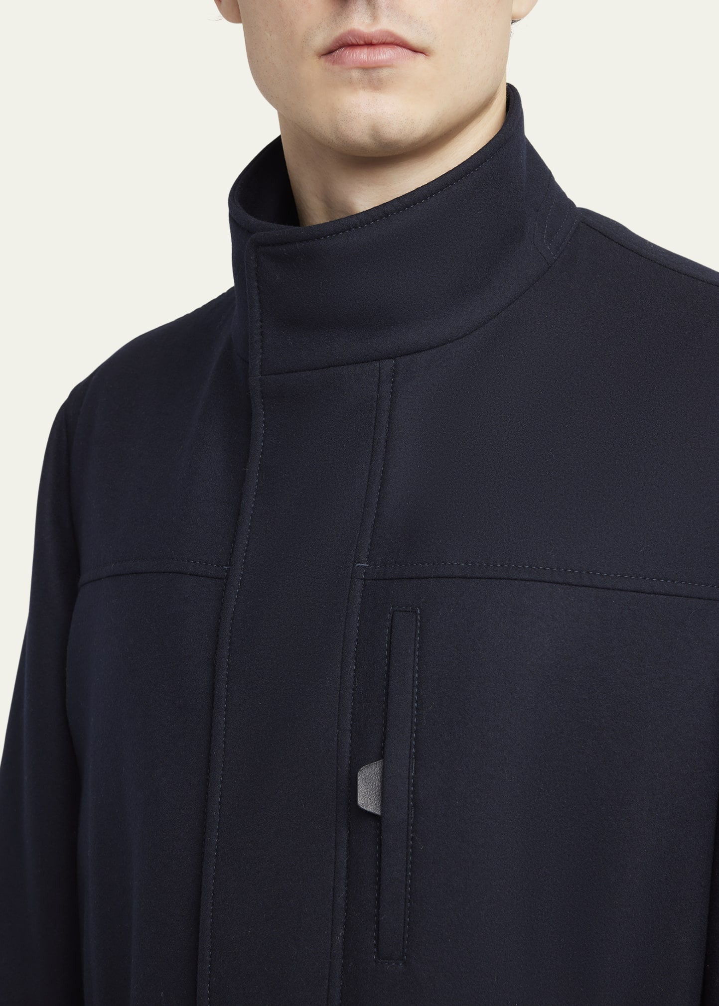 Men's Cashmere Water-Repellent Field Jacket - 5