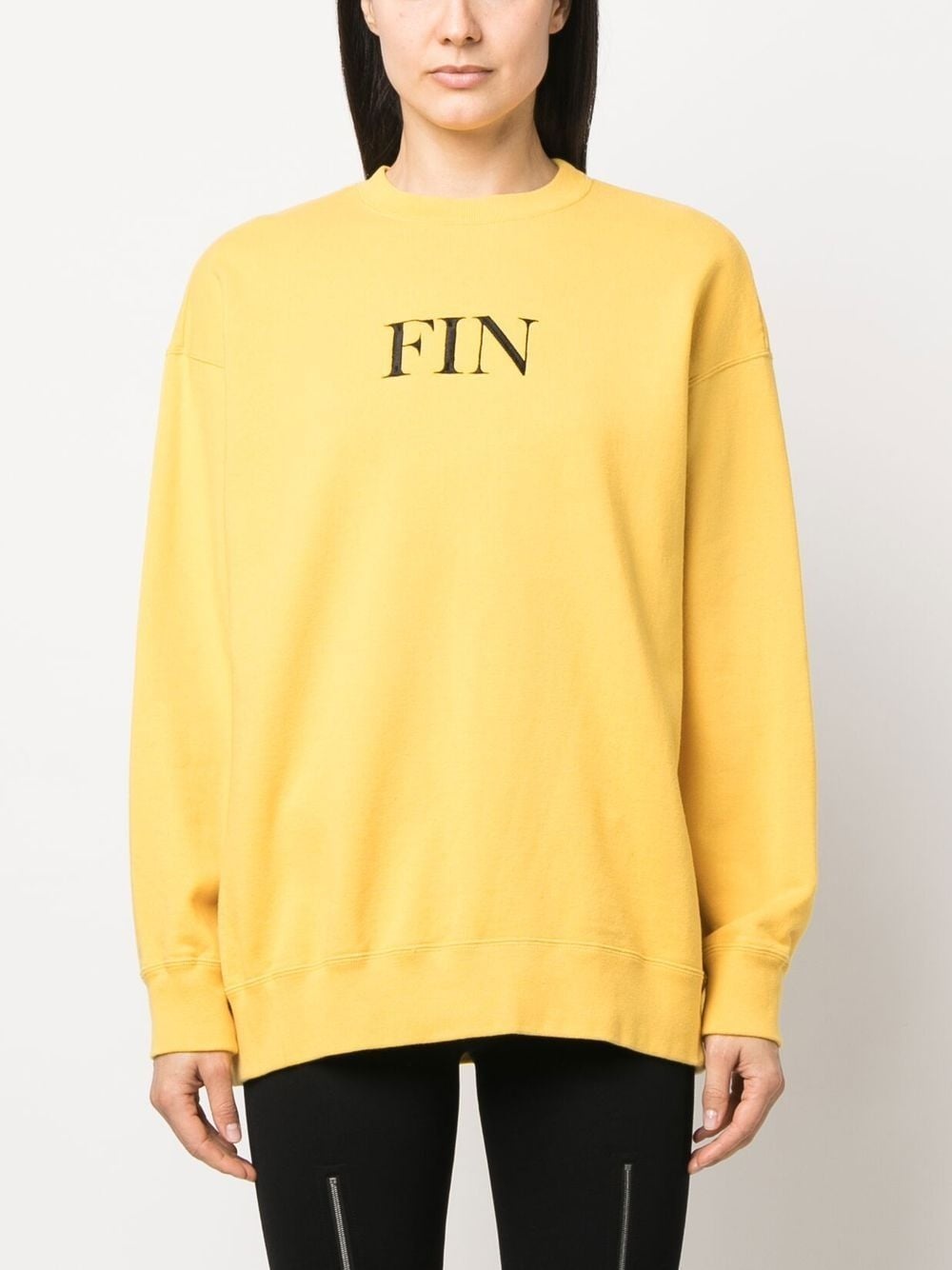 graphic-print cotton sweatshirt - 3