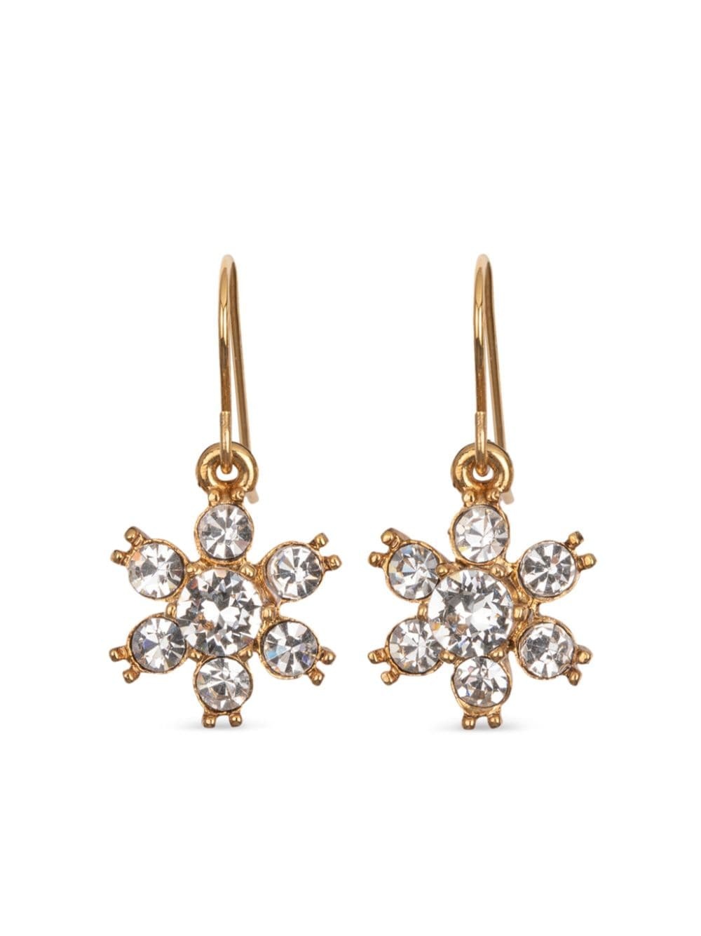 Vere crystal-embellished earrings - 1