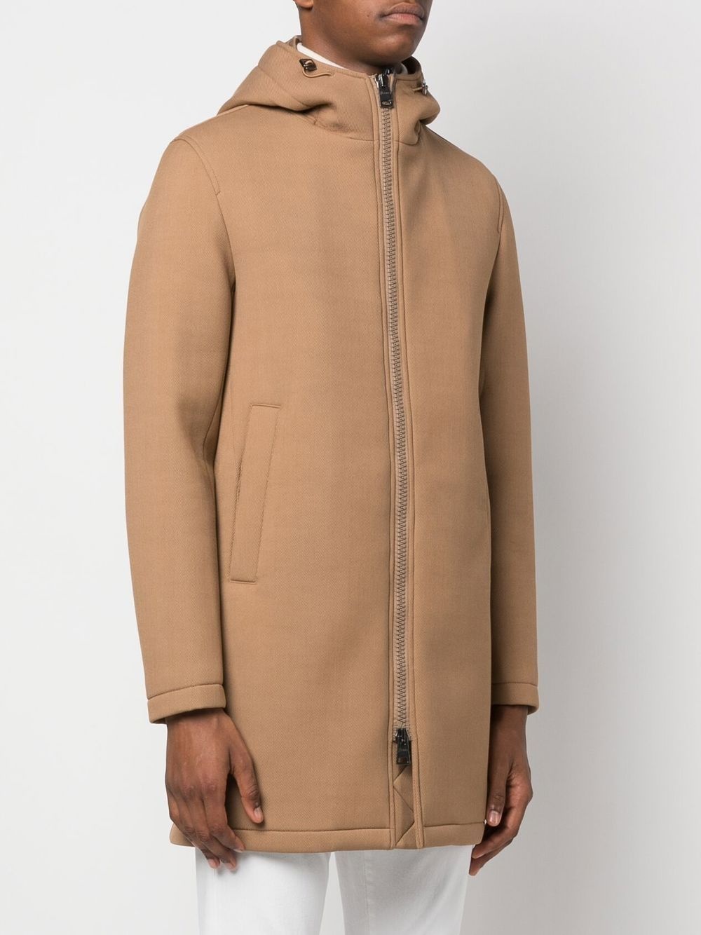 hooded parka coat - 3