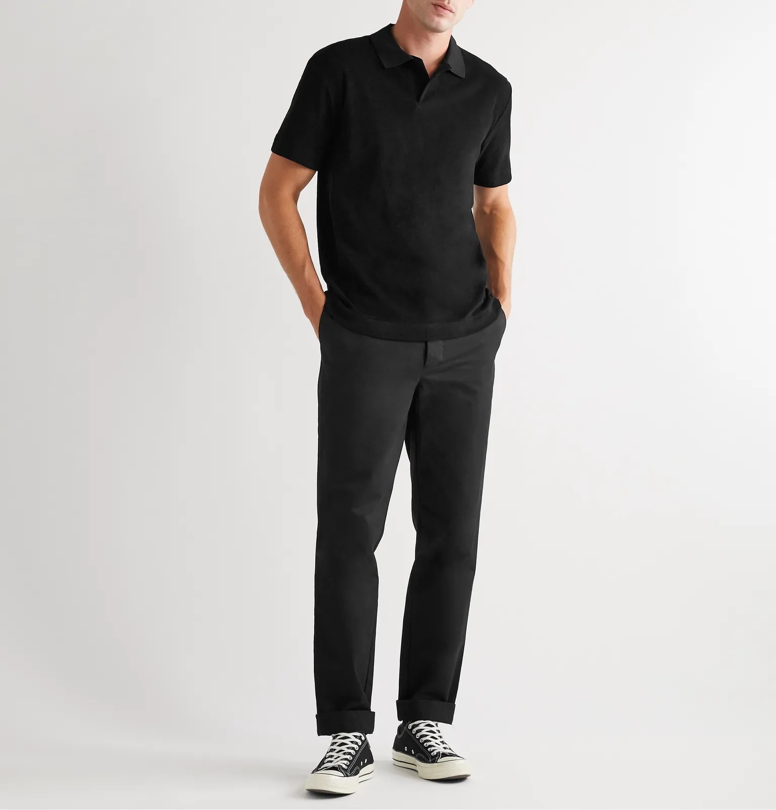 Cotton-Terry Polo Shirt - 2