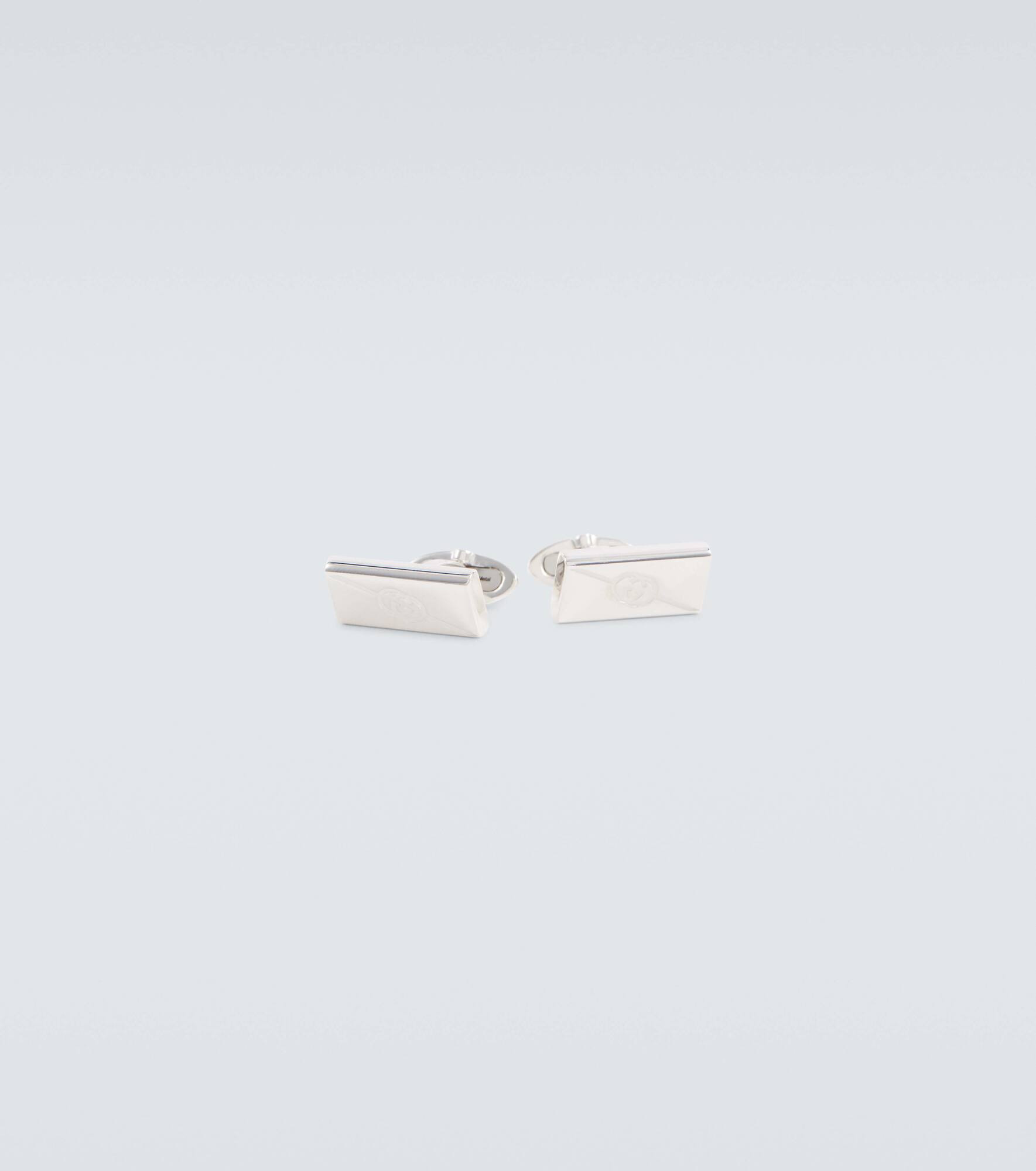 GG sterling silver cufflinks - 2