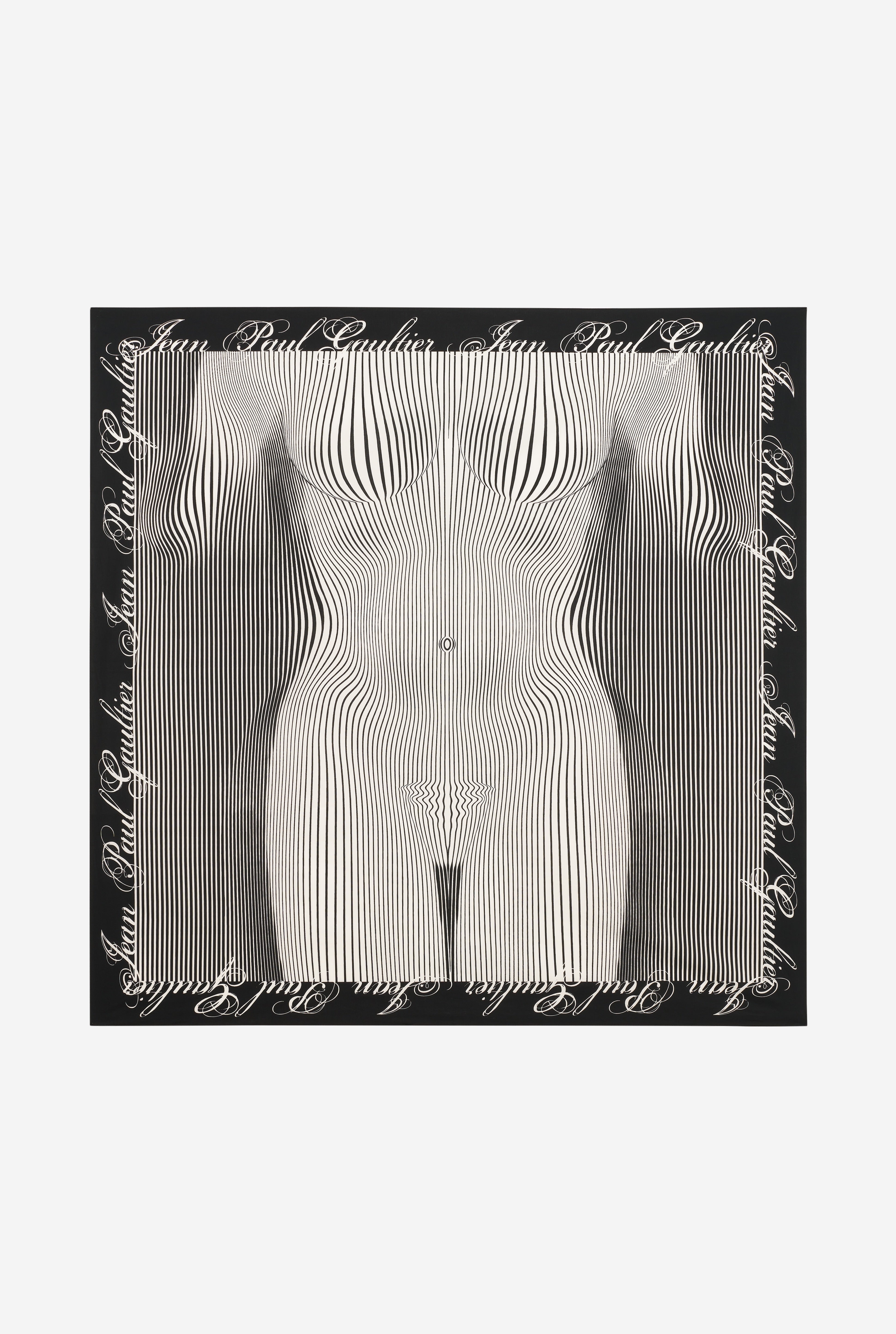 THE PINSTRIPES BODY MORPHING SARONG - 4