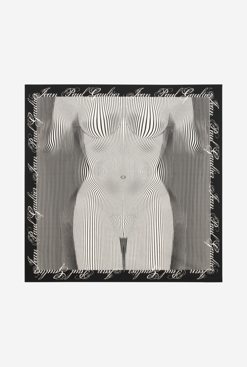 THE PINSTRIPES BODY MORPHING SARONG 4