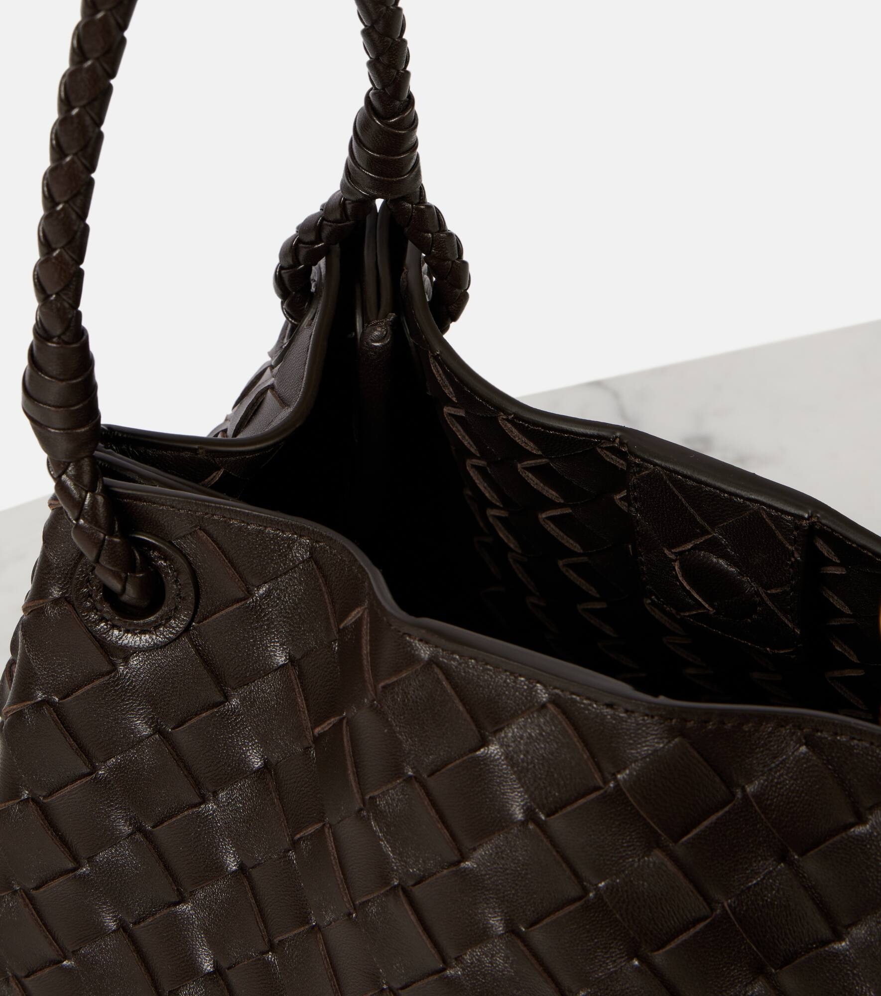 Parachute Medium Intrecciato leather tote bag - 3