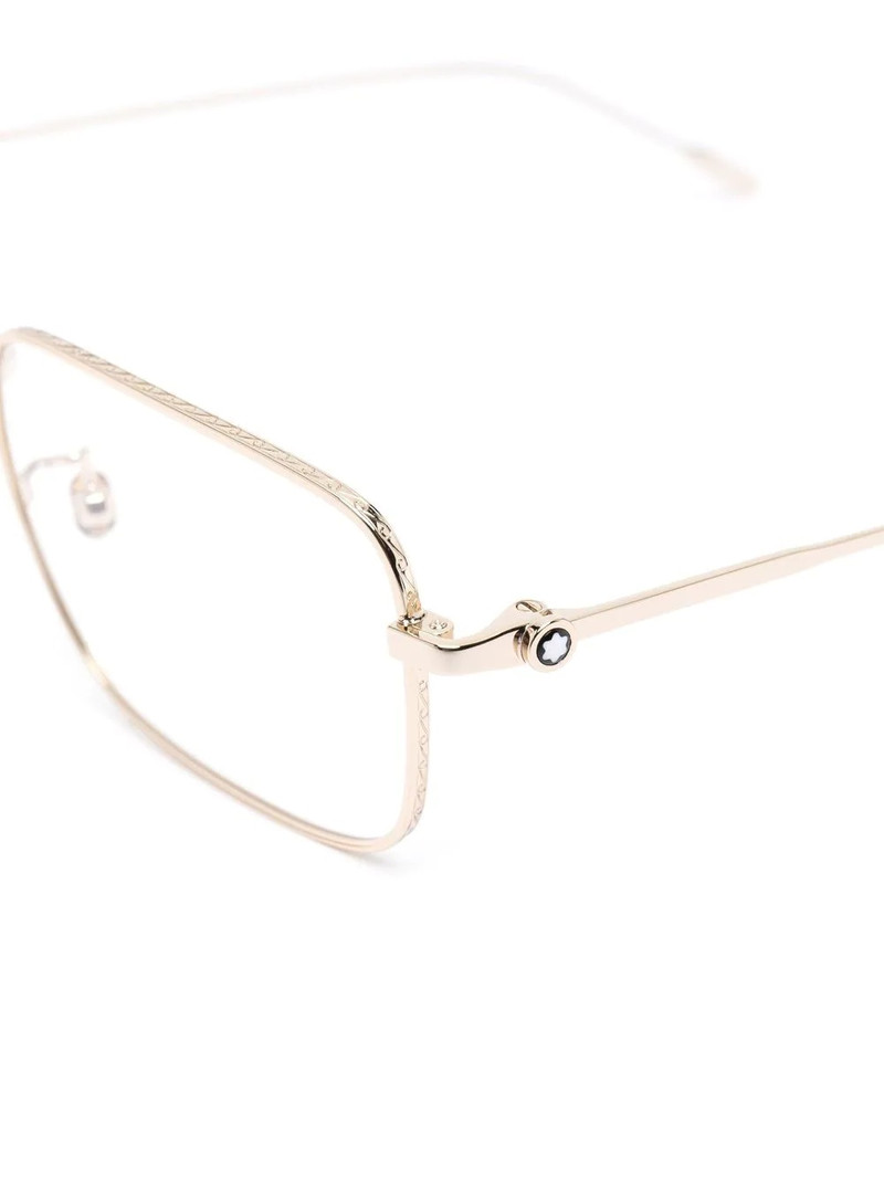 MB0212O rectangular-frame glasses 3