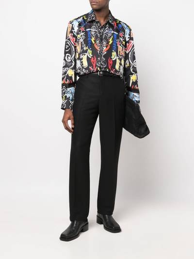 PHILIPP PLEIN all-over graphic-print shirt outlook