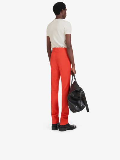 Givenchy Slim fit formal pants in wool twill outlook