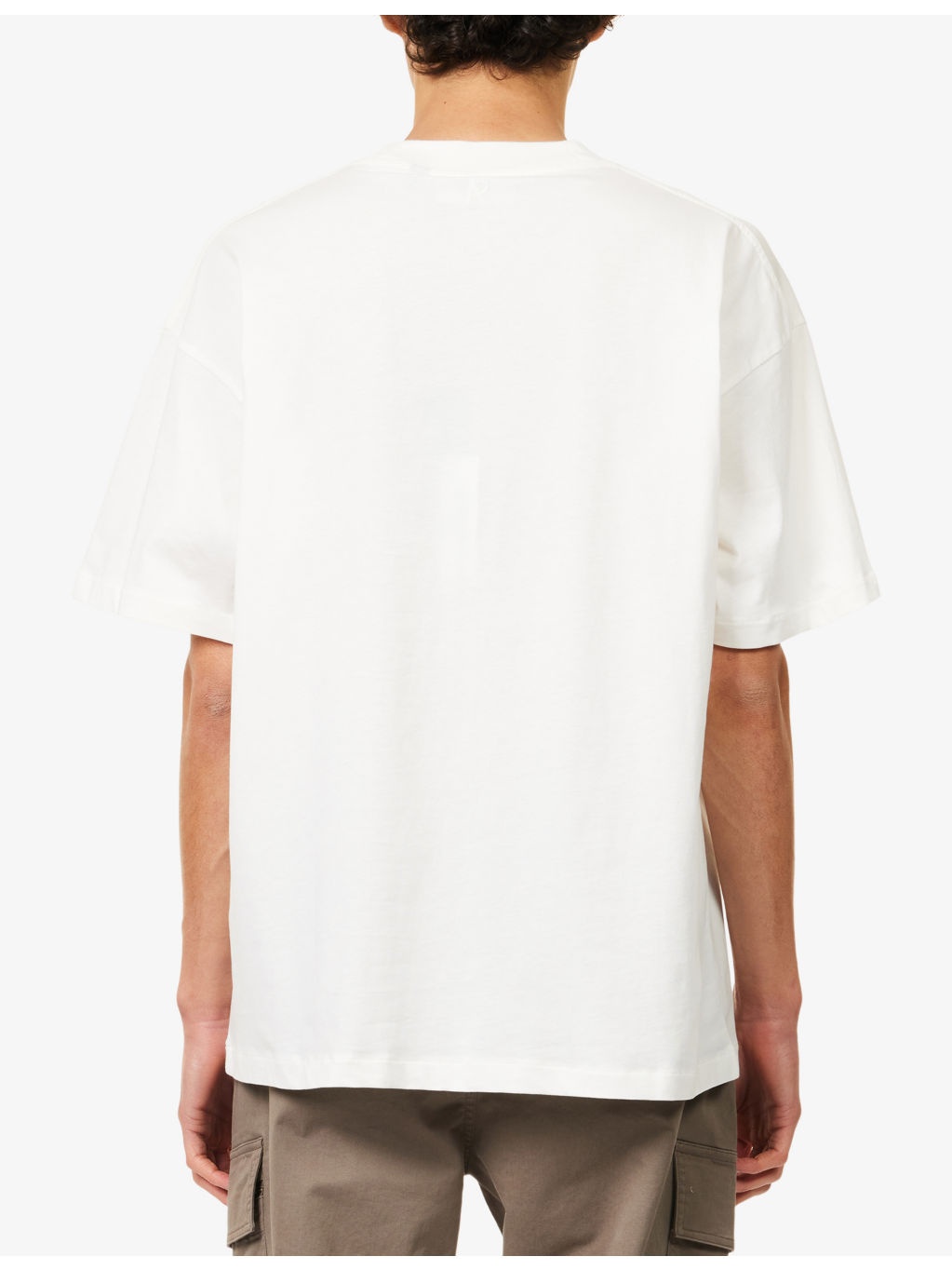 Initial Oversized Cotton-Jersey T-Shirt - 4