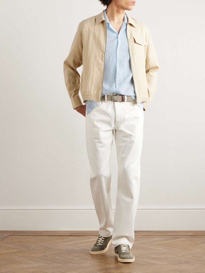 Paul Smith Convertible-Collar Linen Shirt outlook