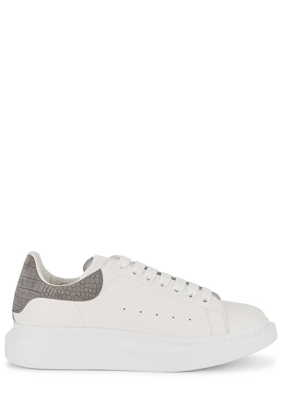 Larry white leather sneakers - 1