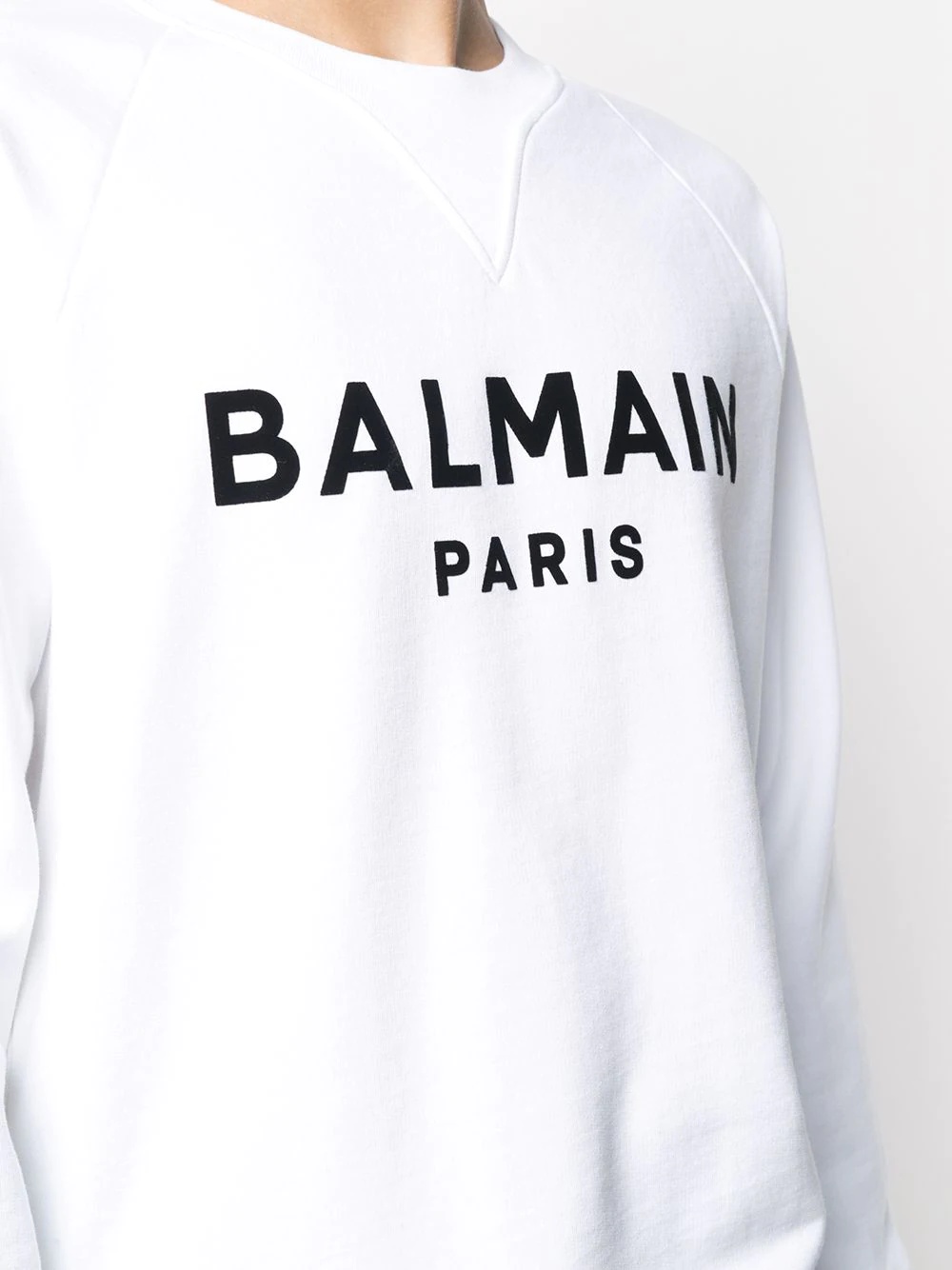 logo print sweatshirt - 5