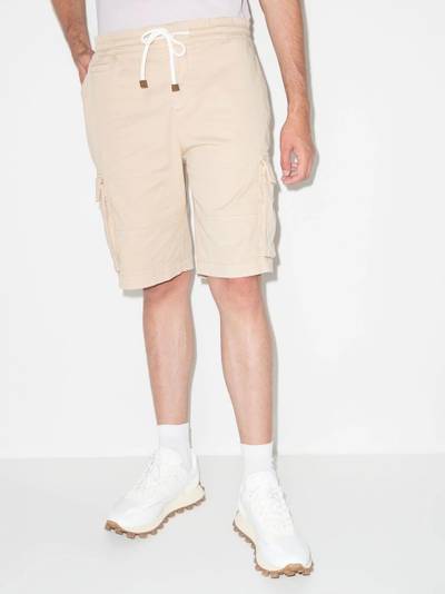 Brunello Cucinelli drawstring-waist Bermuda shorts outlook