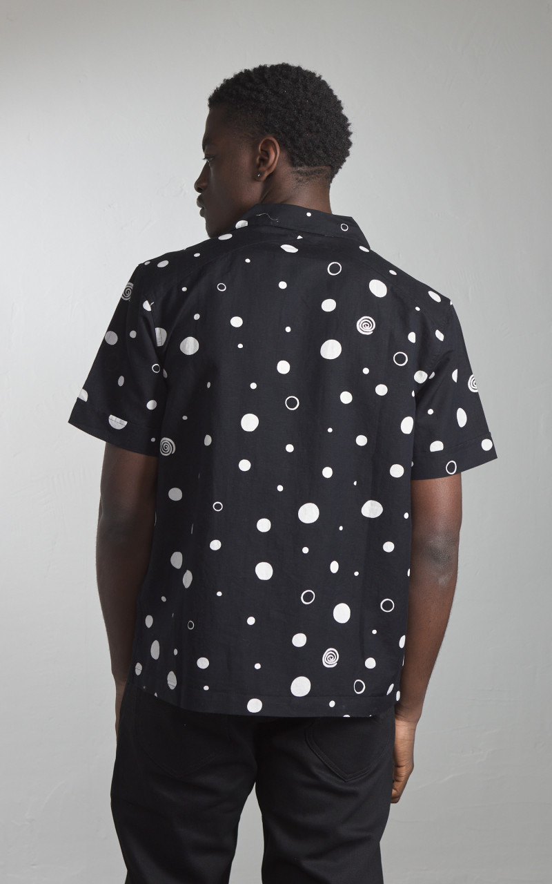 VACATION SHIRT POLKA DOT BLACK - 4