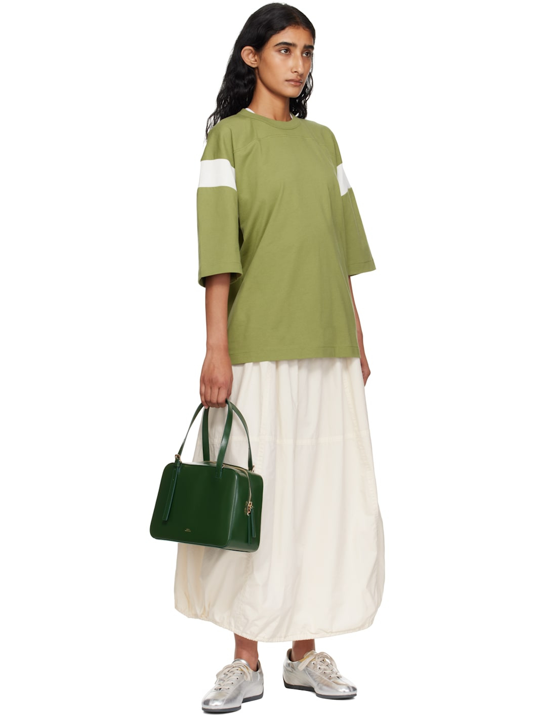 Green Virginie Box Bag - 4