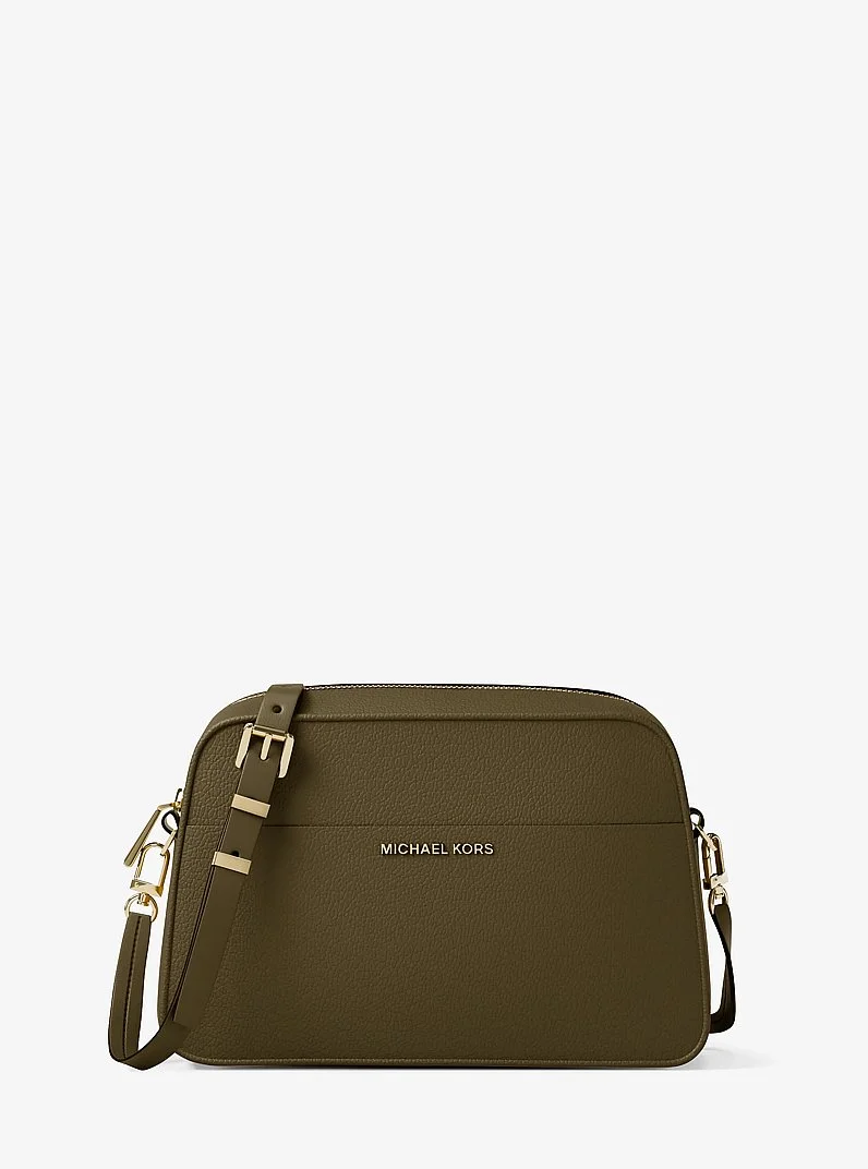 Jet Set Small Leather Camera Crossbody Bag - 1