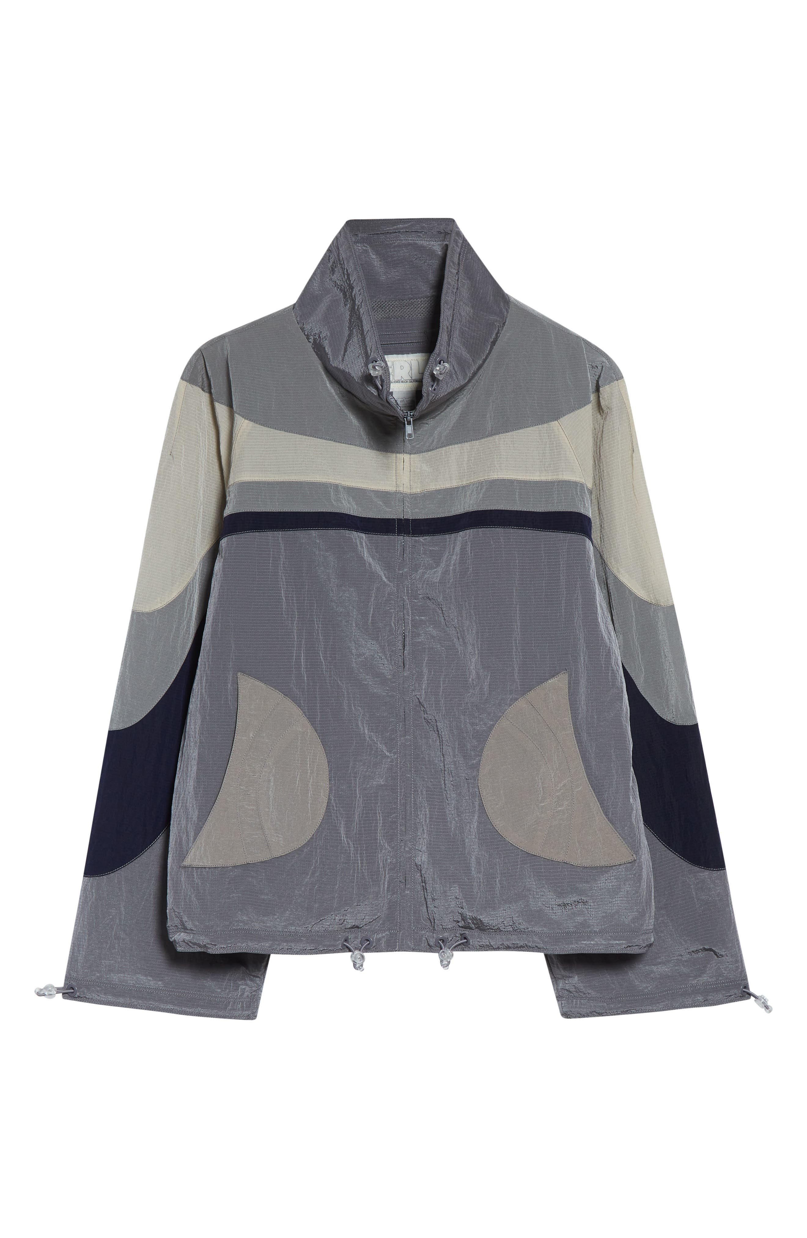 ERL Gender Inclusive Nylon Rave Jacket in Grey at Nordstrom - 7