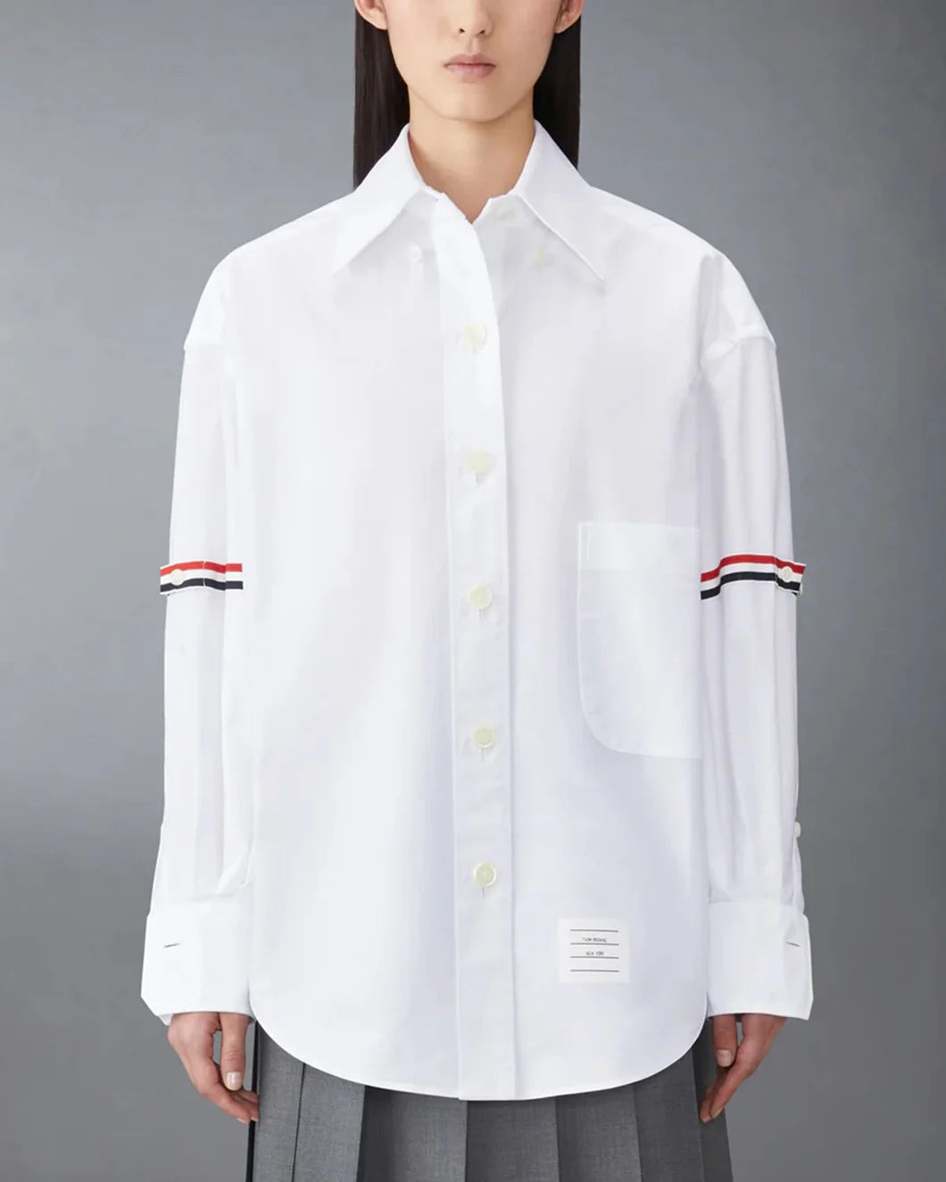 OXFORD ARMBAND SUPERSIZED SHIRT - 2