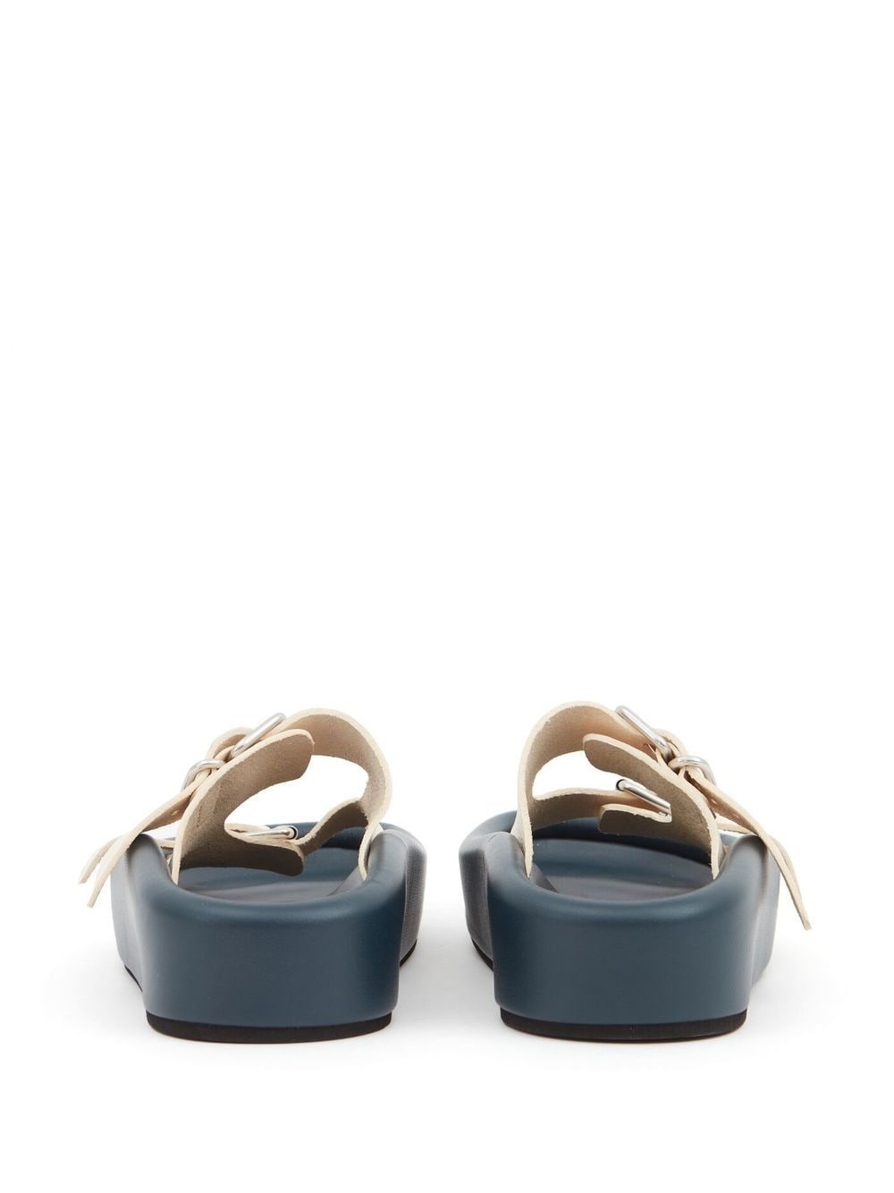 buckle-strap leather sandals - 3