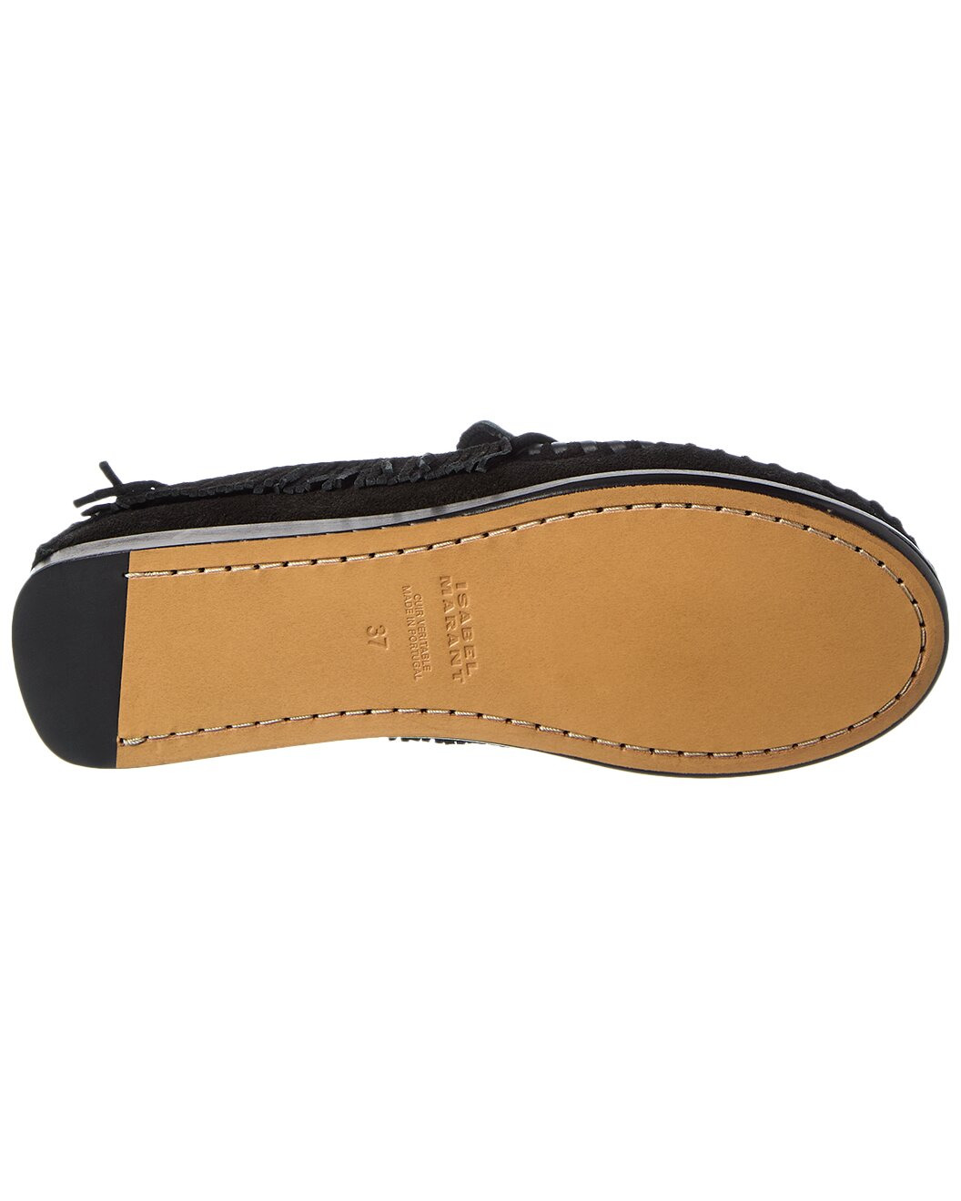 Isabel Marant Suede & Leather Moccasin - 4