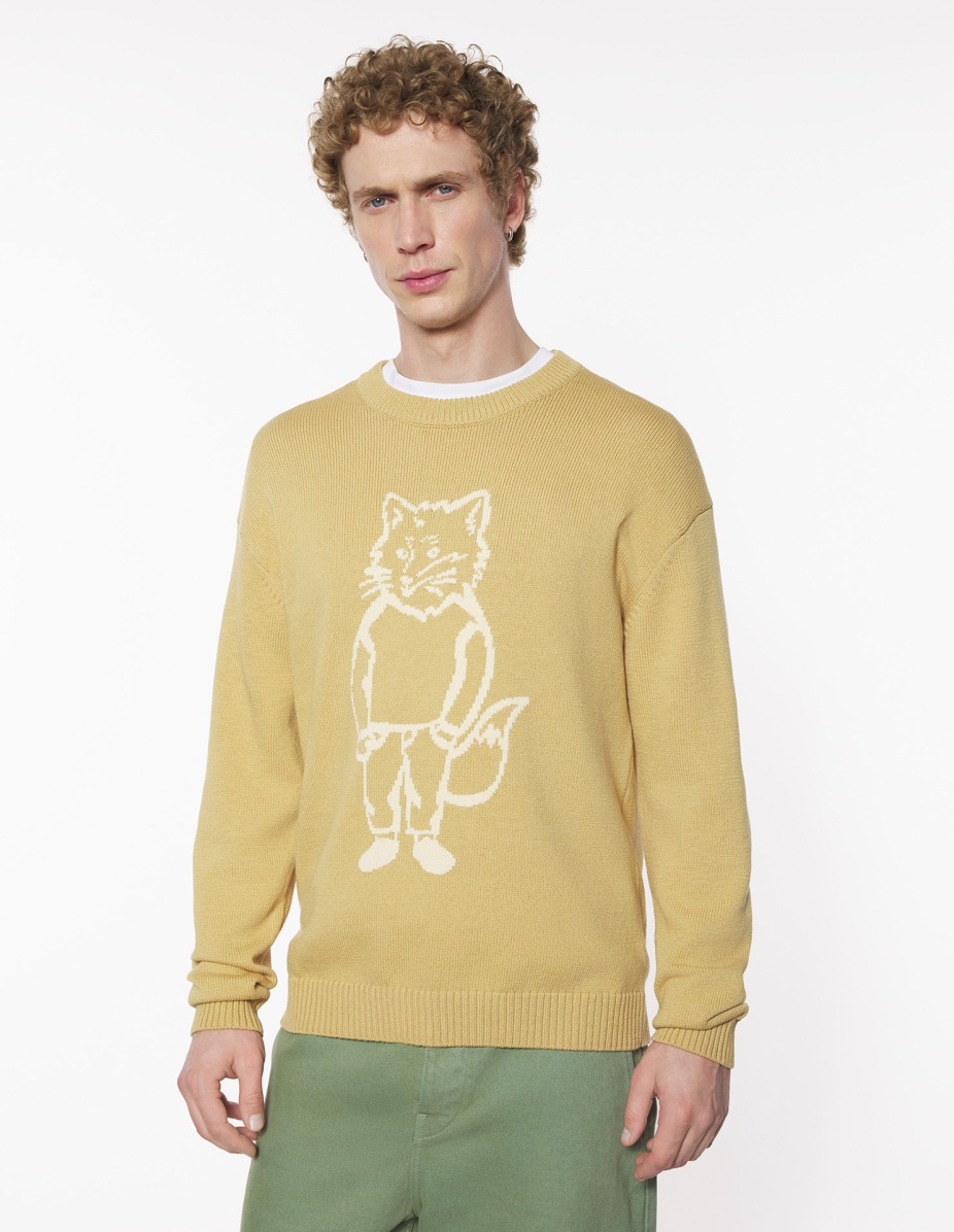 DRESSED FOX INTARSIA JUMPER - 3