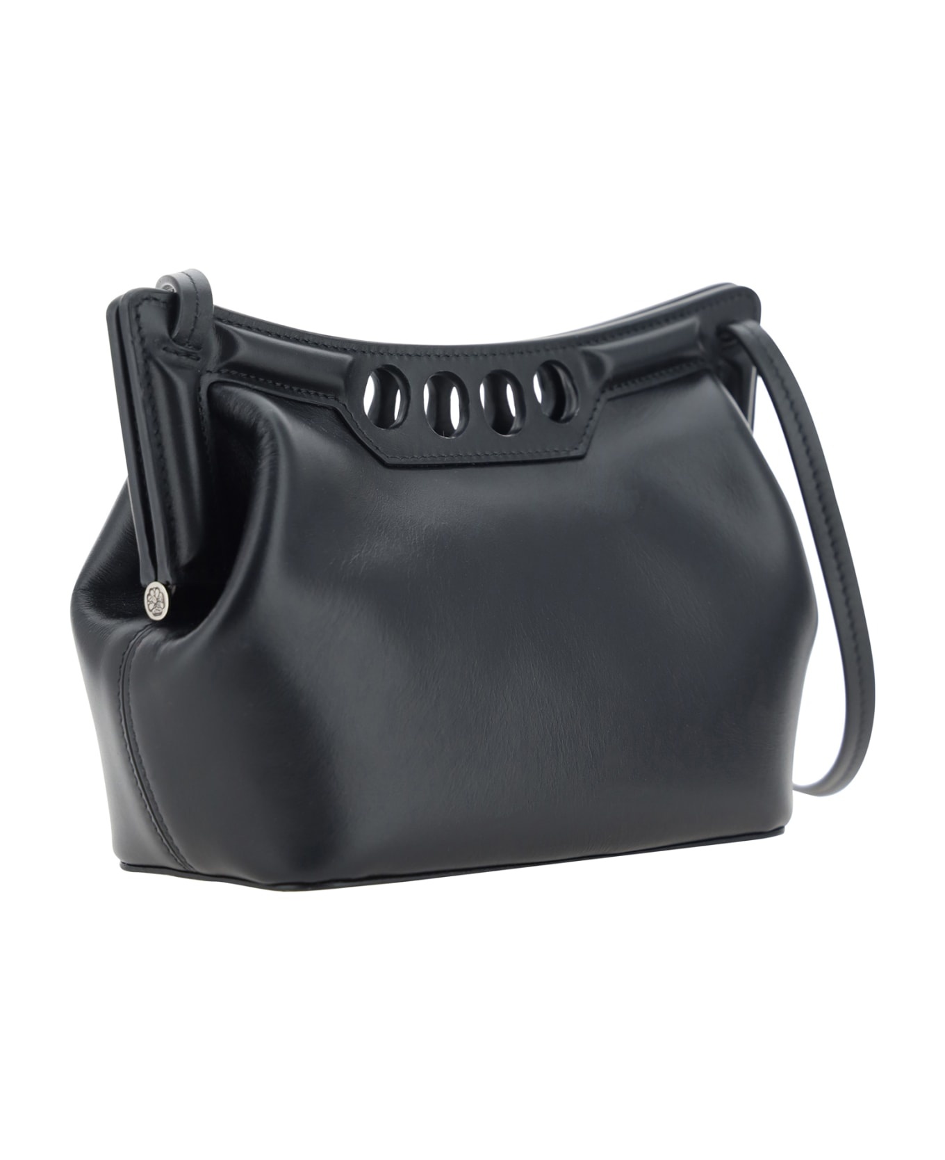 Mini Peak Leather Shoulder Bag - 3