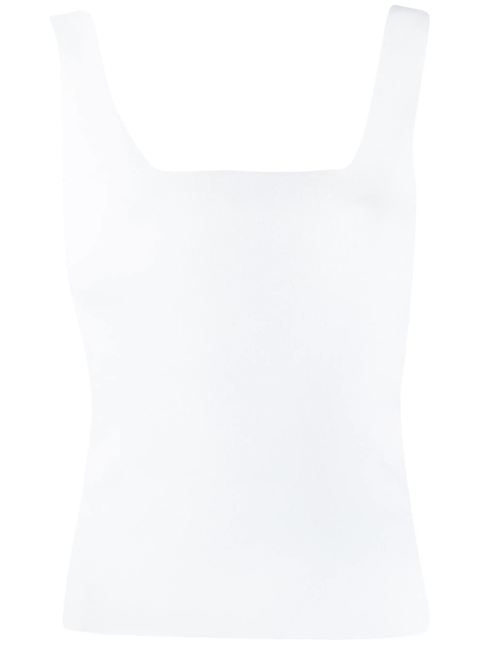 square neck vest - 1