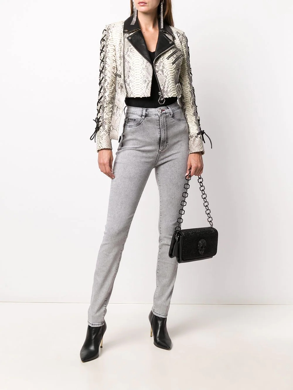high-rise skinny jeans - 2
