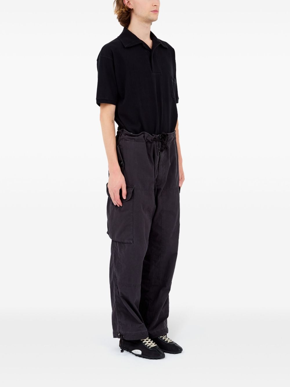 four-stitch logo track pants - 3