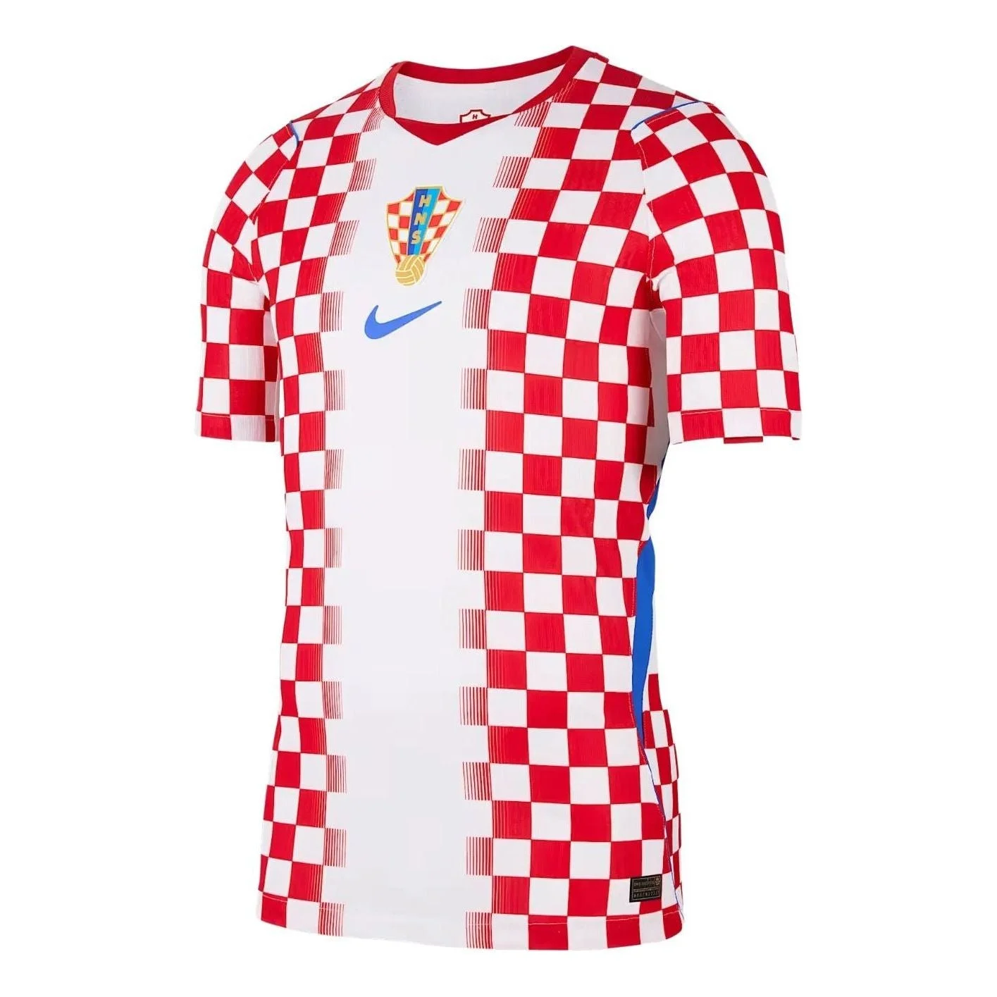 Nike Croatia 2026 Match Home Authentic Jersey 'White University Red Hyper Royal' IO8643-100 - 1