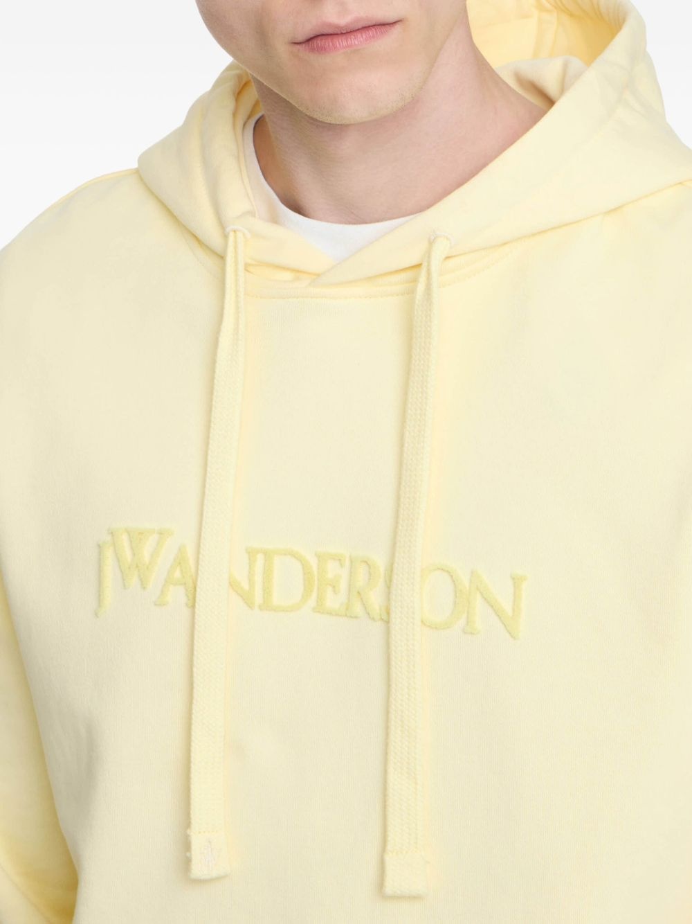 logo-embroidered hoodie - 5