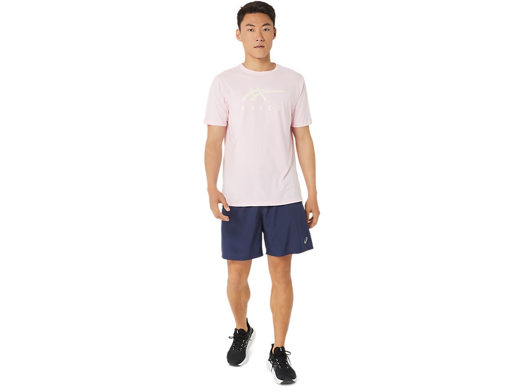 ASICS STRIPE SHORT SLEEVE TEE - 11