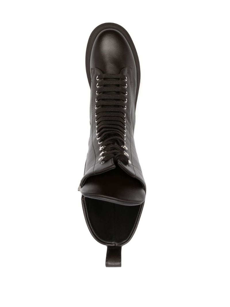 Selene lace-up ankle boots - 4