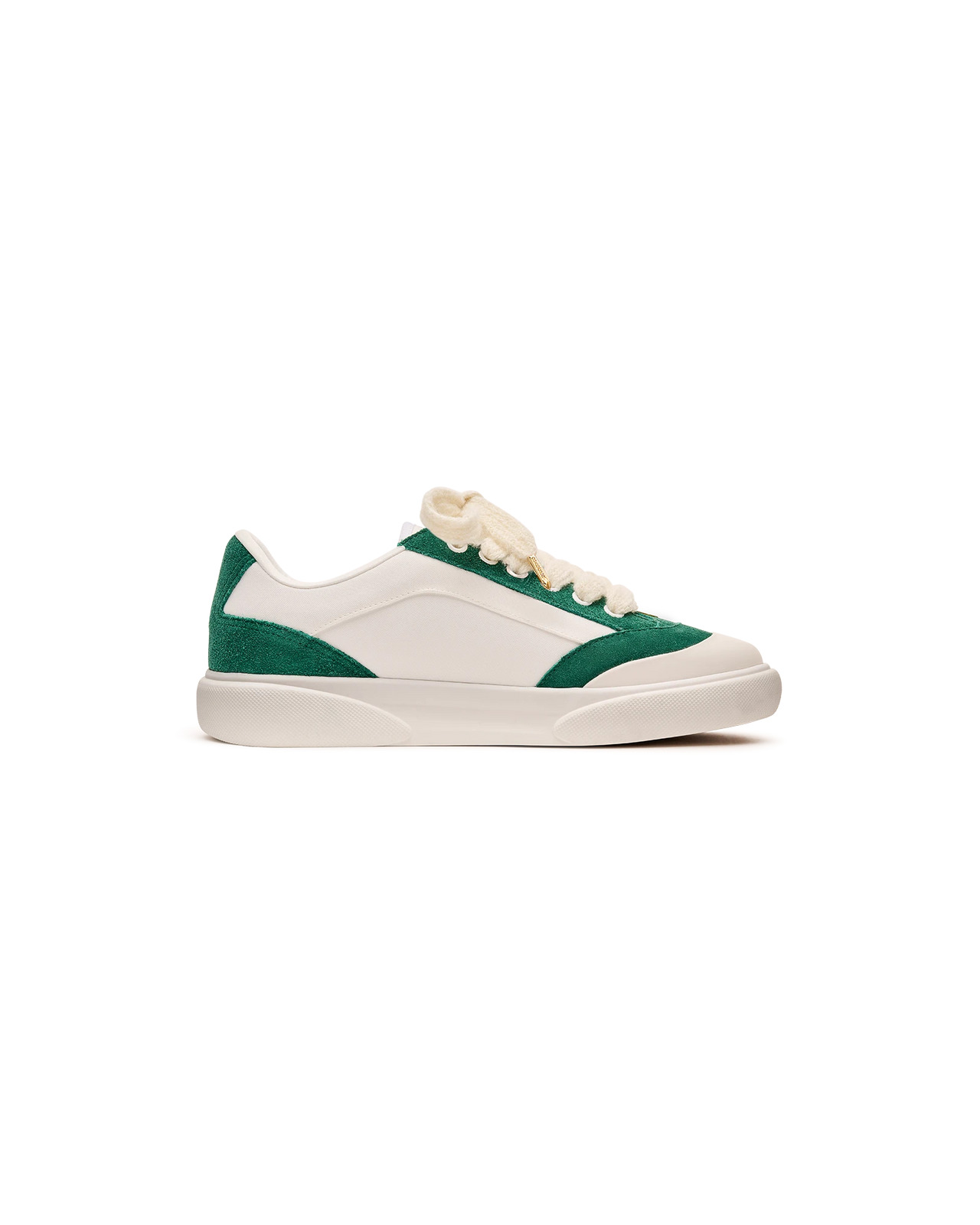 Men's Del Mar White & Green Sneaker | Casablanca Paris - 10