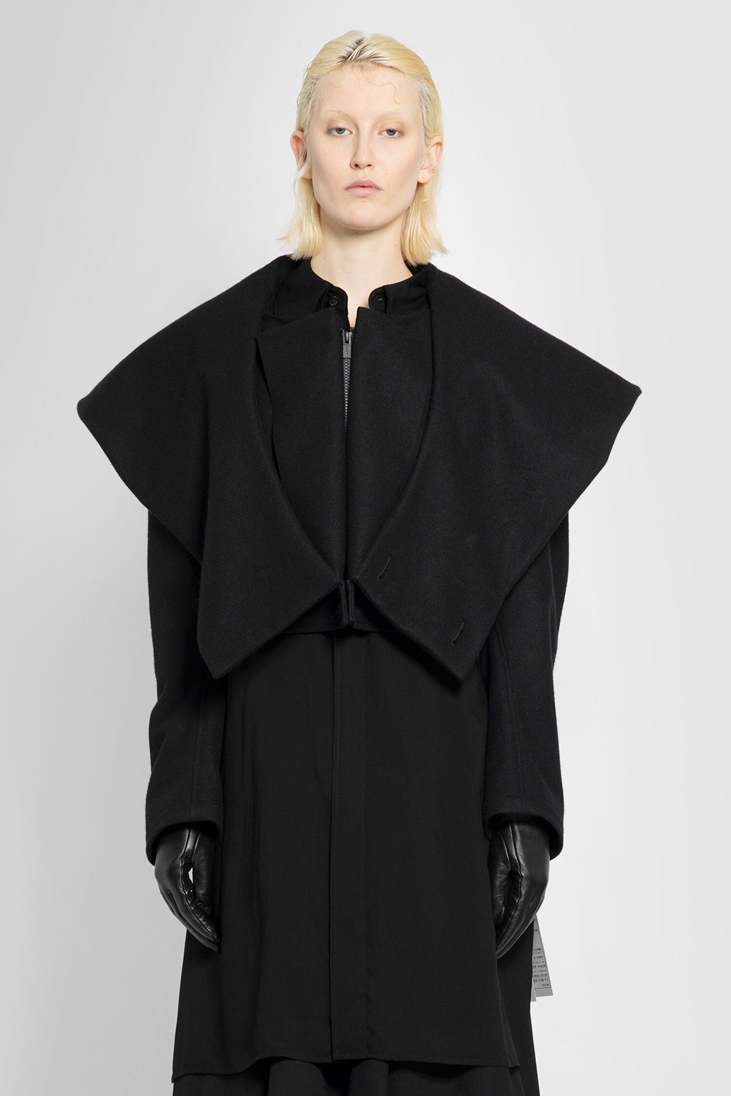 YOHJI YAMAMOTO WOMAN BLACK JACKETS - 1