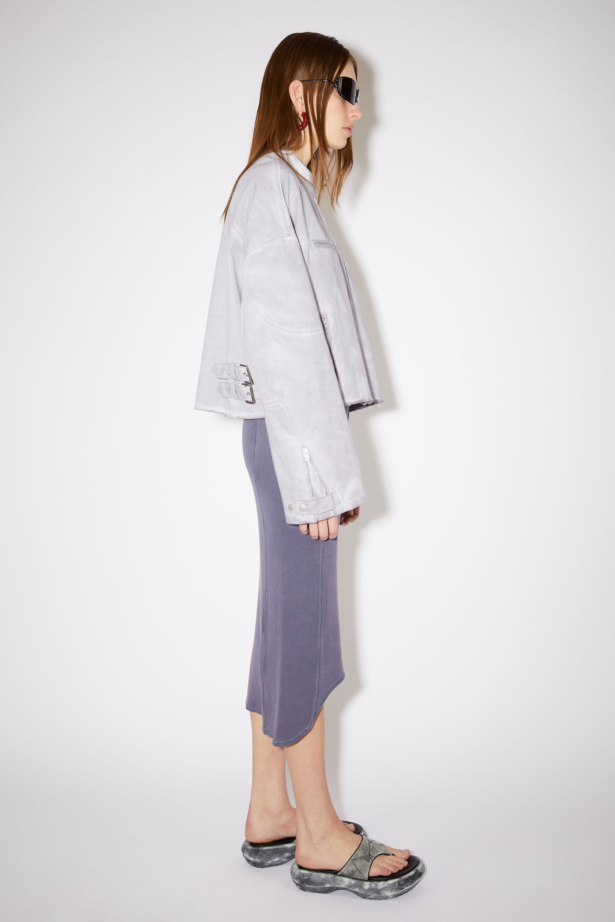 Twill jacket - Light grey - 4
