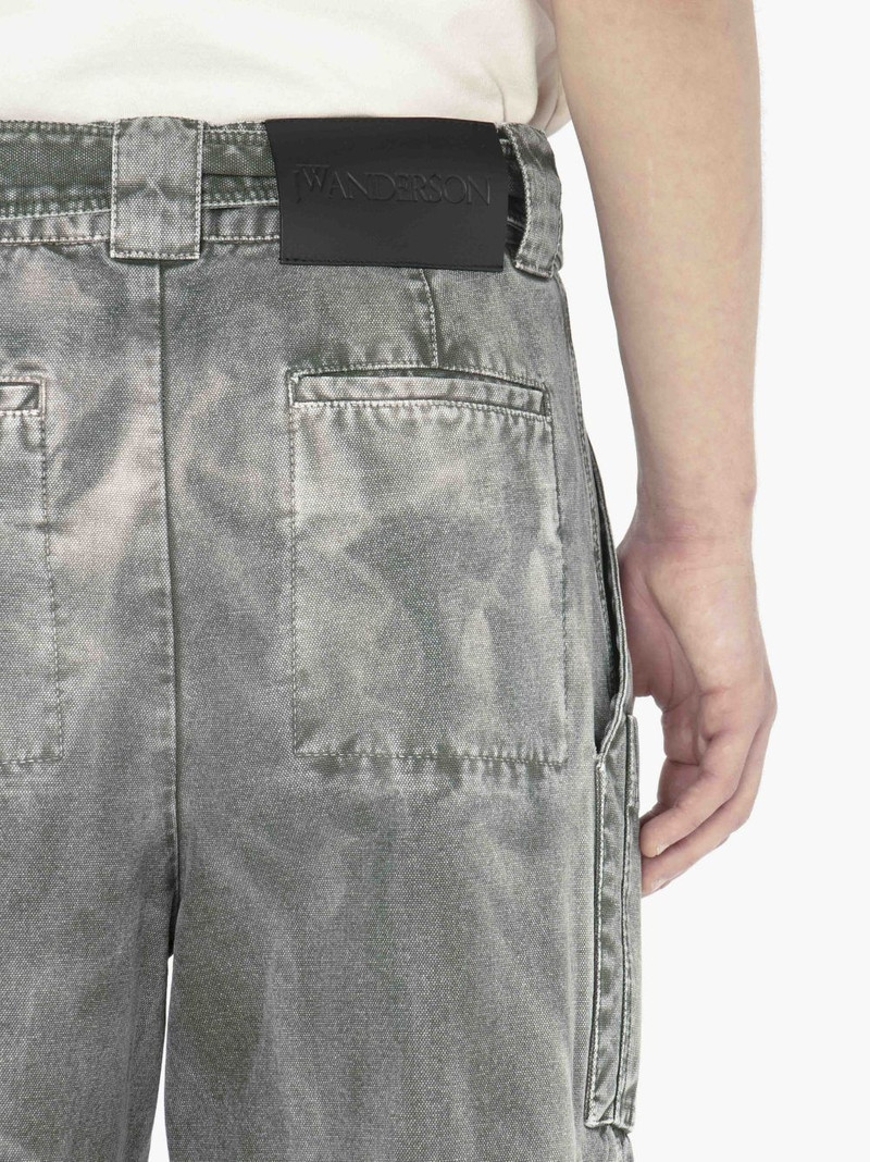 WIDE LEG CARGO TROUSERS 6