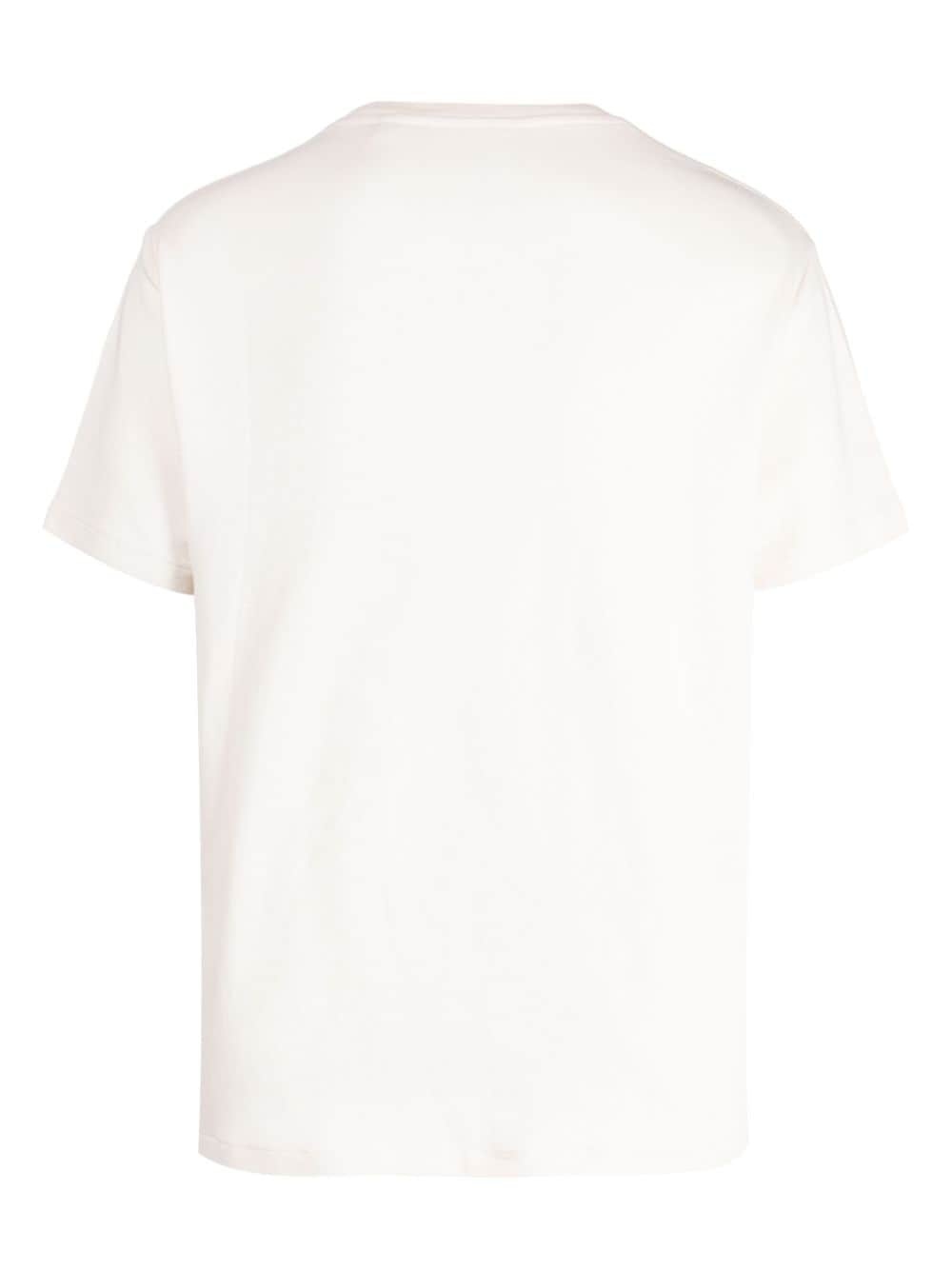 crew-neck cotton T-shirt - 2