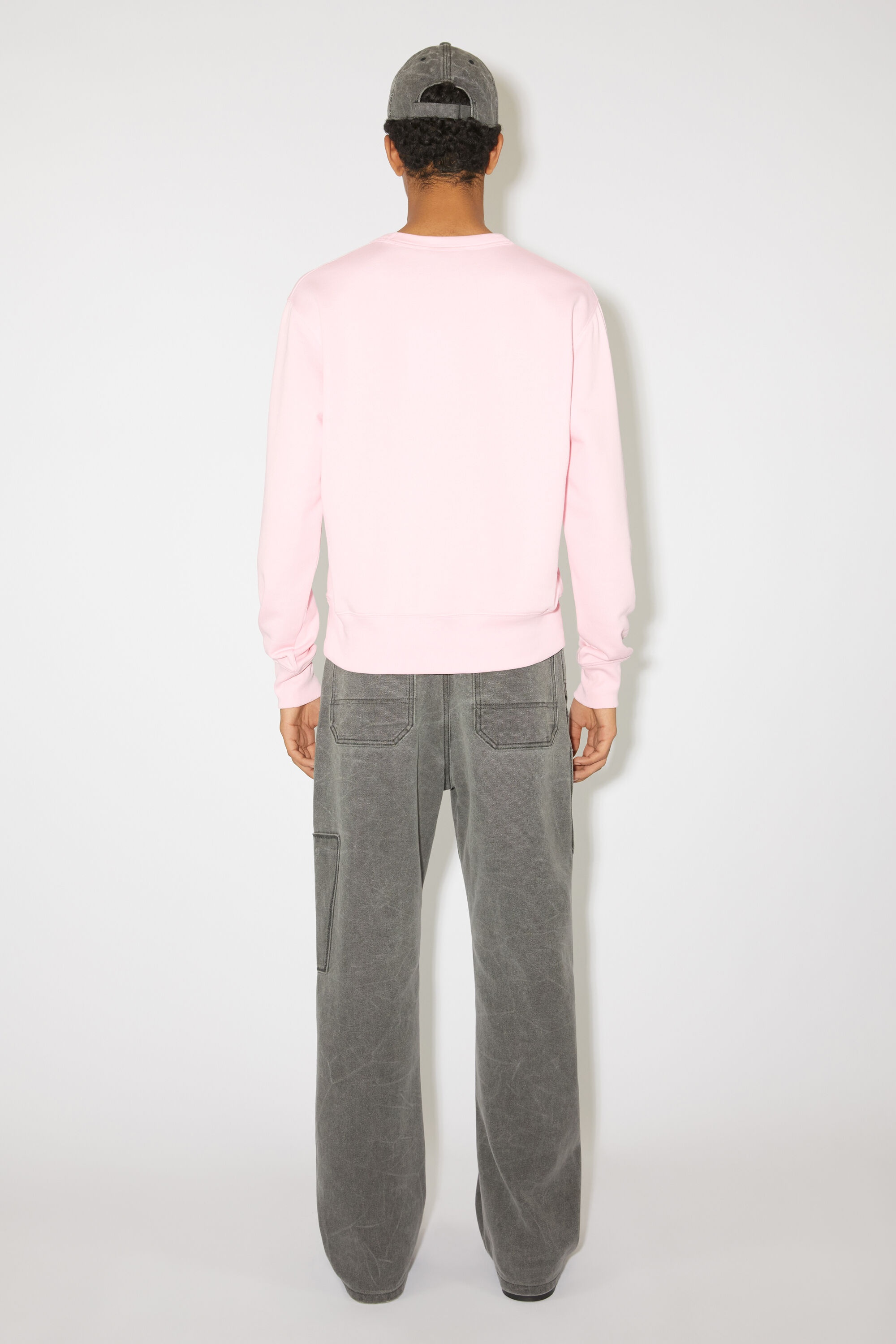 Crew neck sweater - Regular fit - Light pink - 3