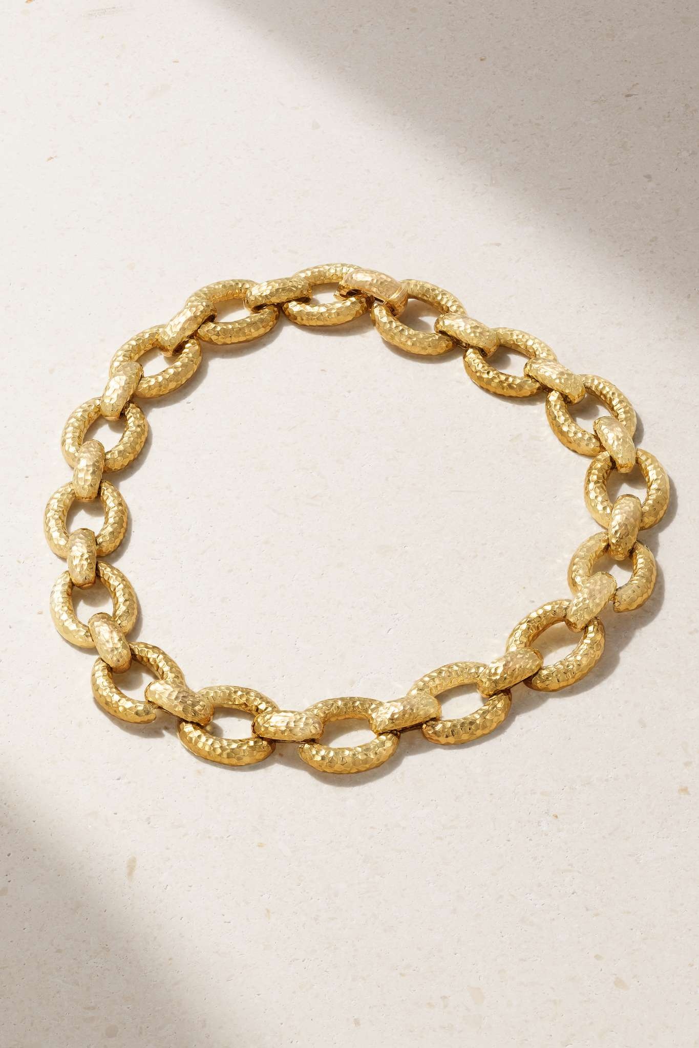 Anchor 18-karat gold necklace - 1