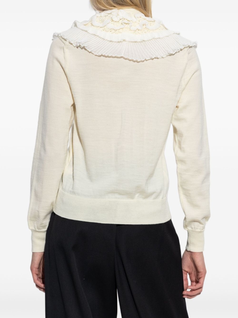 wool cardigan - 4
