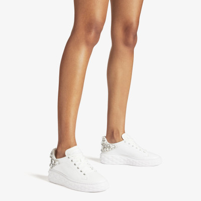 JIMMY CHOO Diamond Maxi/f Ii
White and Silver Nappa Leather Trainers with Crystals outlook