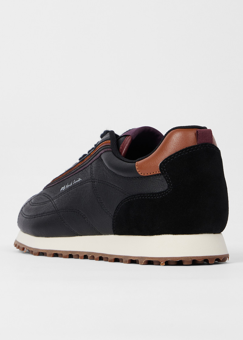 Black 'Haskell' Trainers 3