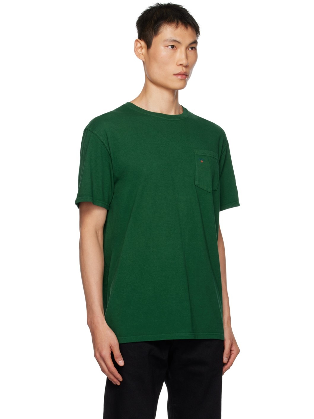 Green Pocket T-Shirt - 2