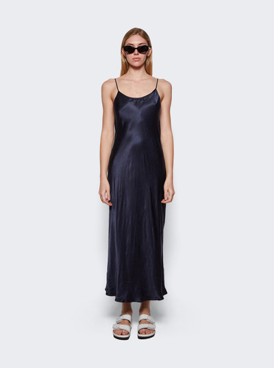 The Row Beffy Dress Dark Navy outlook