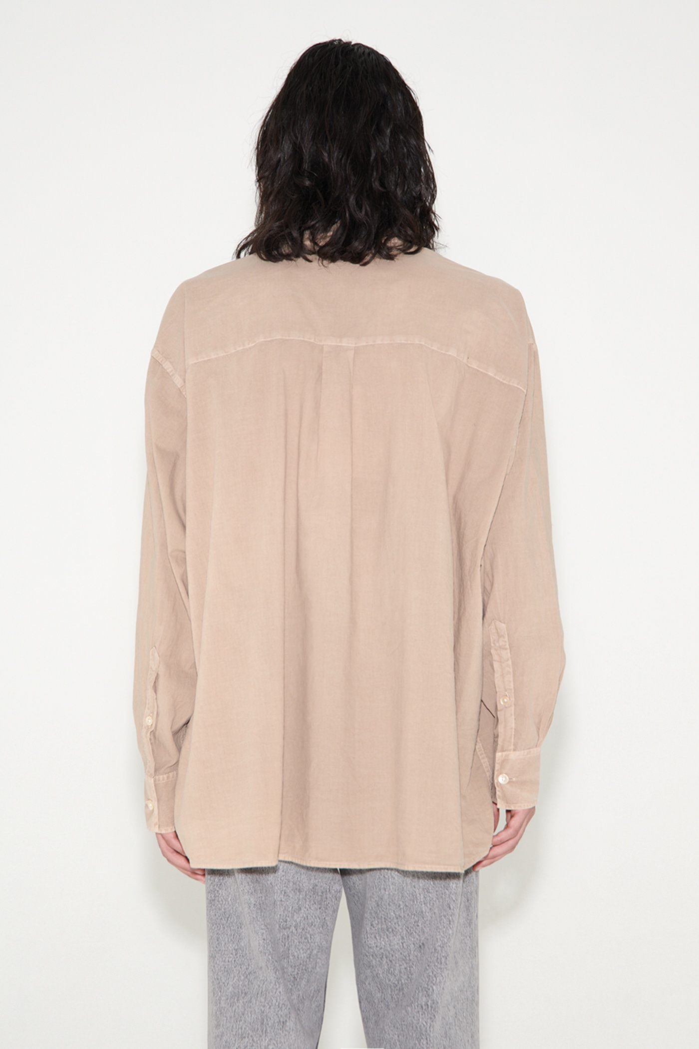Borrowed BD Shirt Pink Voile - 5