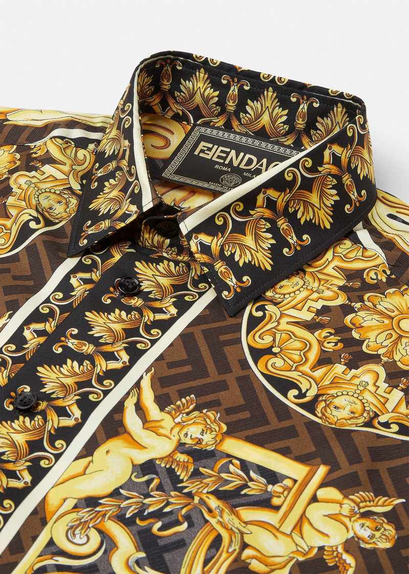 Fendace Gold Baroque Shirt 5