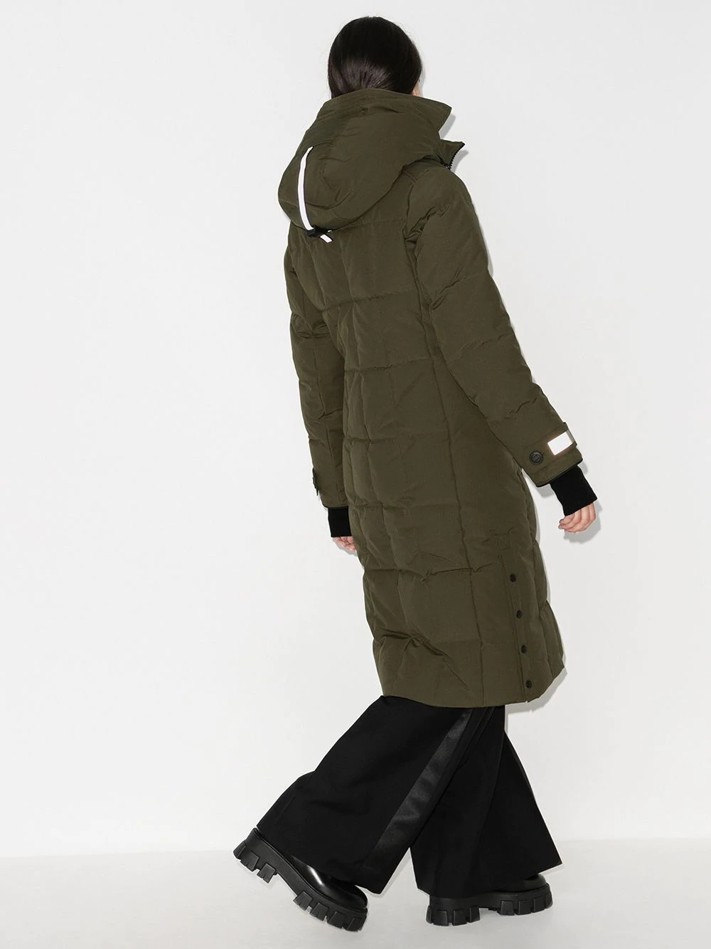 Elmwood long padded parka coat - 3